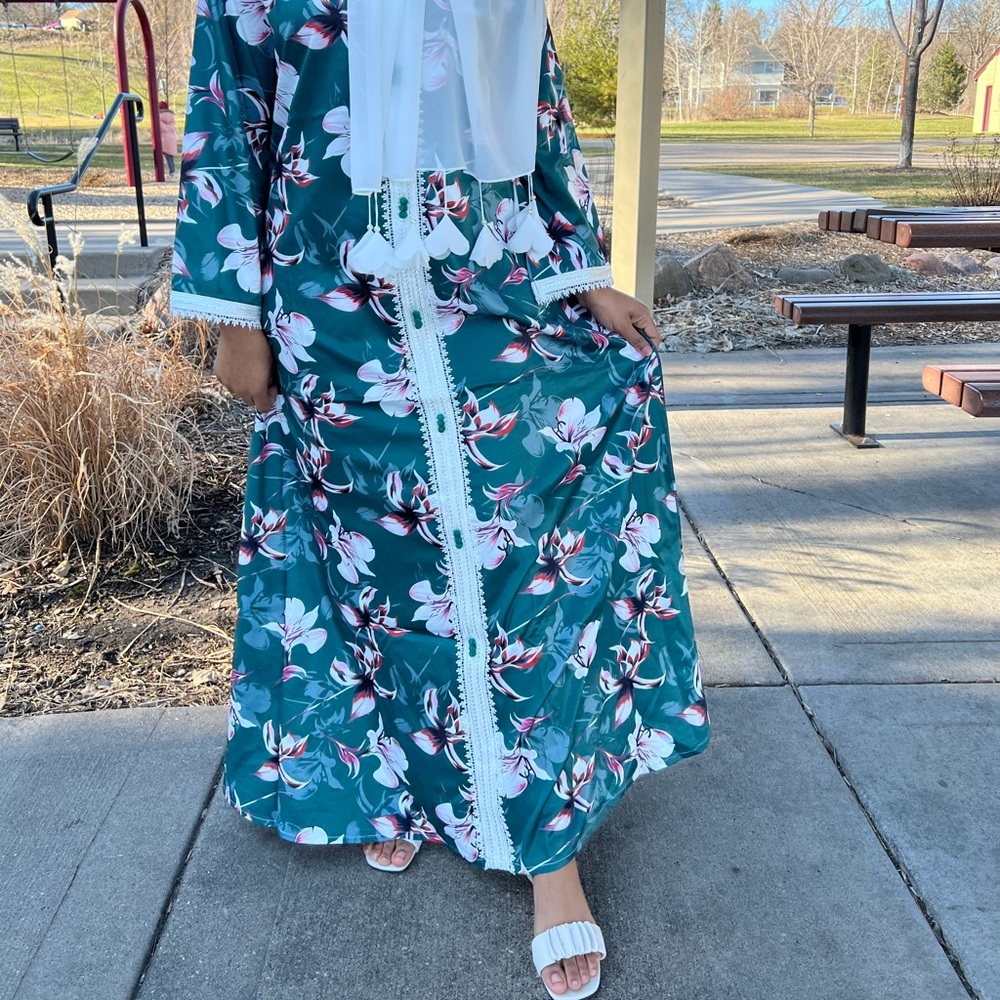 Satin dress